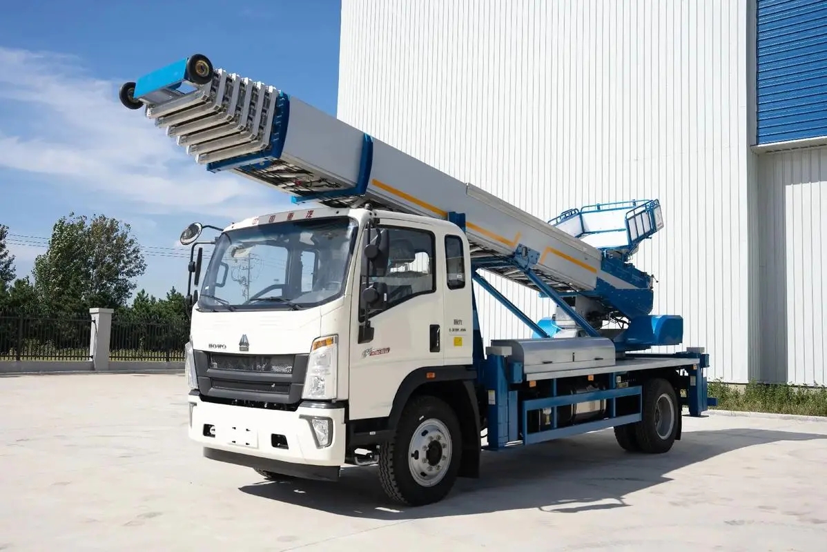 郯城专业的云梯车出租