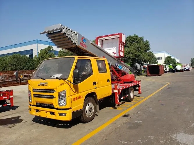 郯城附近云梯车出租 砂石搬运